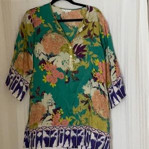 Cabi silk tunic- VGUC